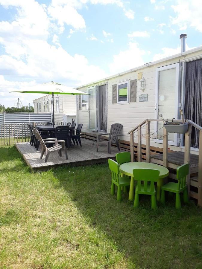Luxe Vakantiechalet Met Omheinde Tuin Bredene 6Pers Esterno foto