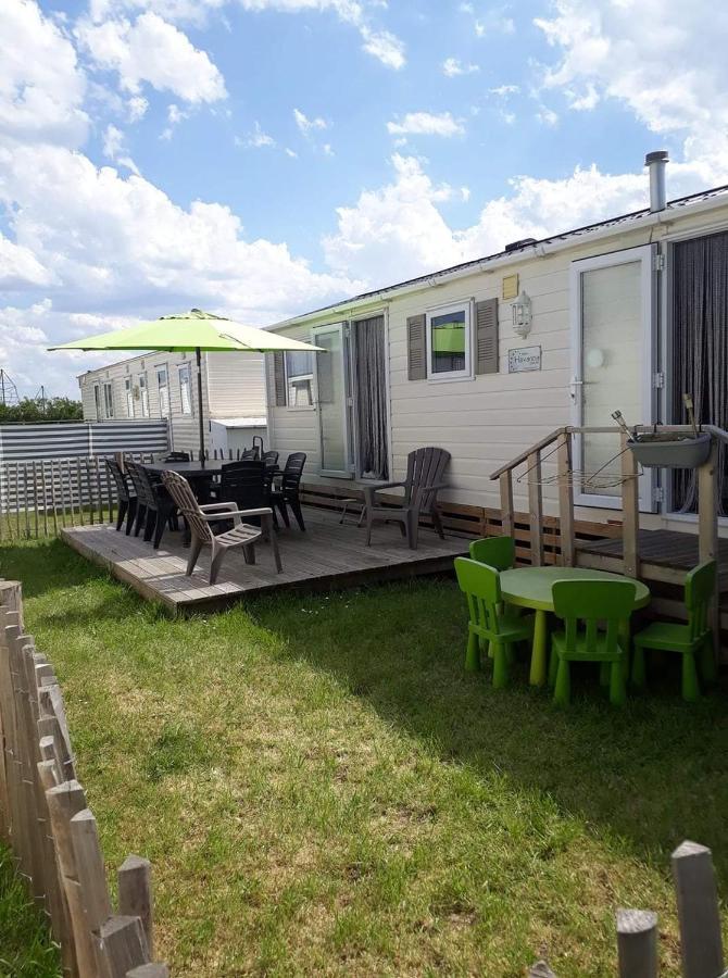 Luxe Vakantiechalet Met Omheinde Tuin Bredene 6Pers Esterno foto